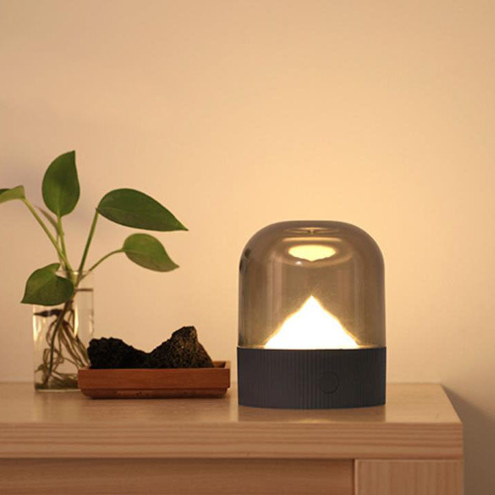 Snow Mountain PC Night Table Lamp