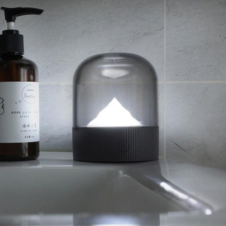 Snow Mountain PC Night Table Lamp