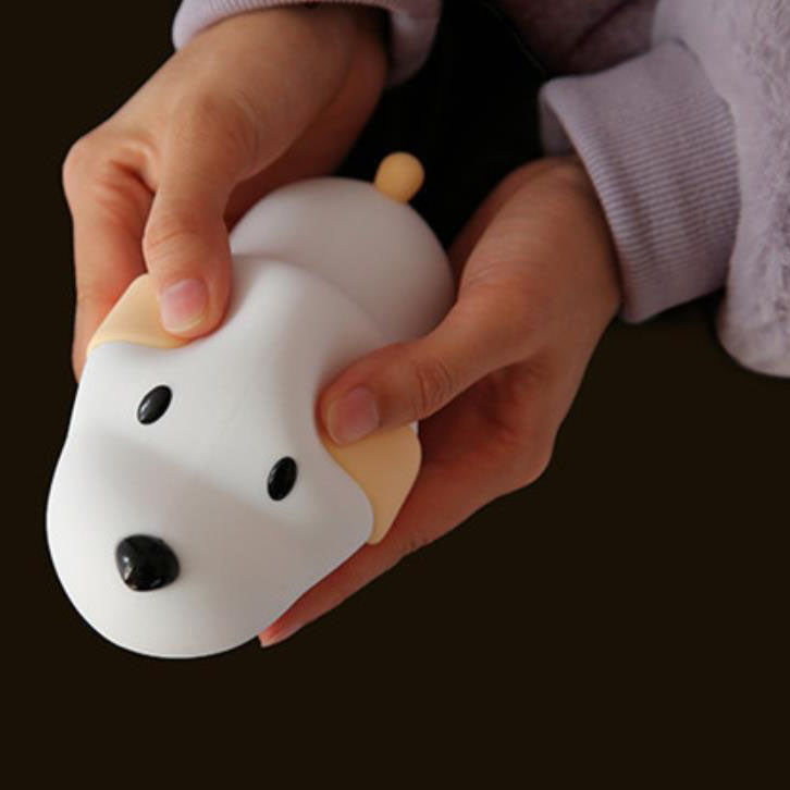 Cartoon Dumb Dog Silicone Table Lamp