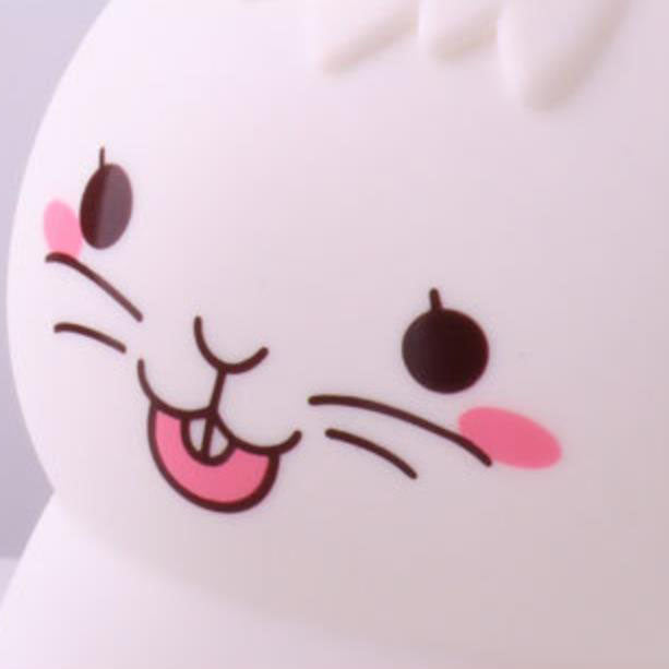 Cartoon Cute Mouse Silicone Table Lamp