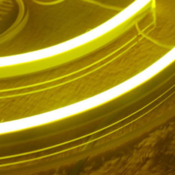 Neon Smiley Silicone Atmosphere Floor Lamp