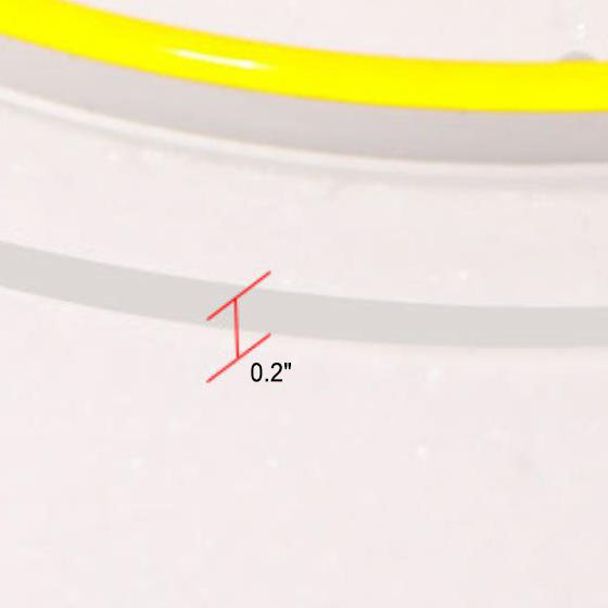 Neon Smiley Silicone Atmosphere Floor Lamp