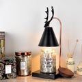 Antler Pure Black White Table Lamp