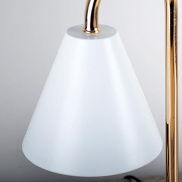 Antler Pure Black White Table Lamp