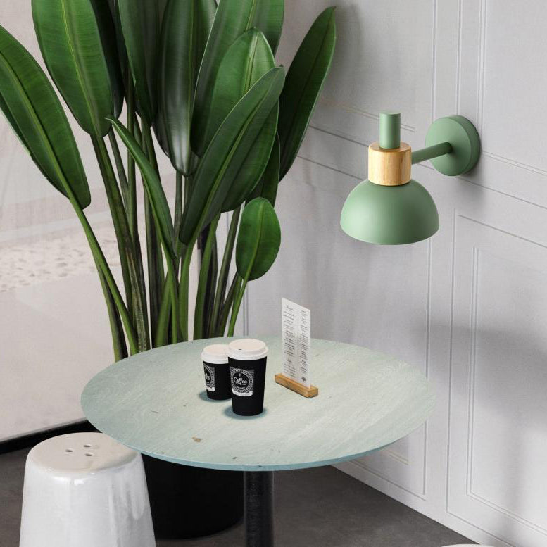 Classic Macaron Solid Color Wall Lamp