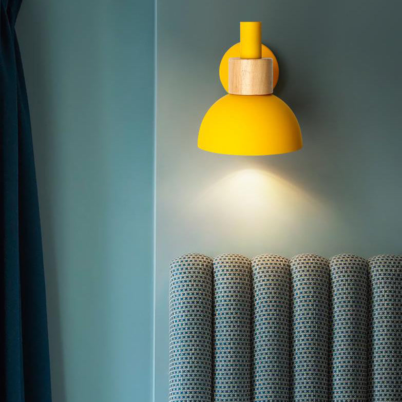 Classic Macaron Solid Color Wall Lamp