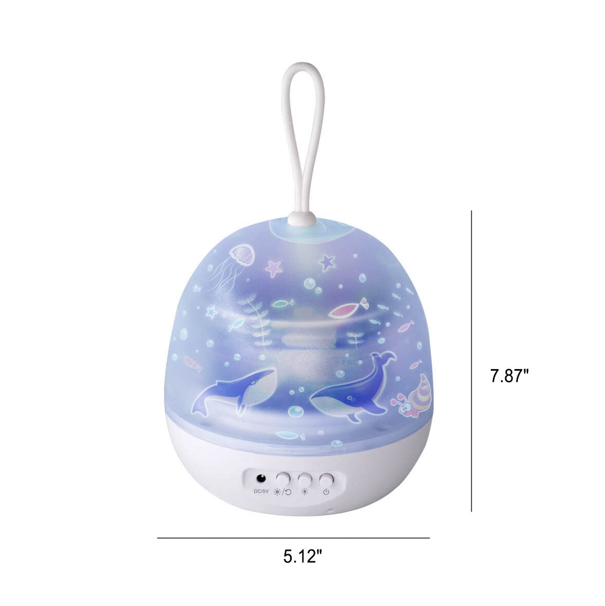 Rotating Star Ambient Rechargeable Table Lamp