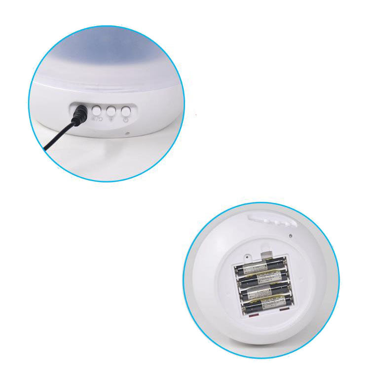Rotating Star Ambient Rechargeable Table Lamp