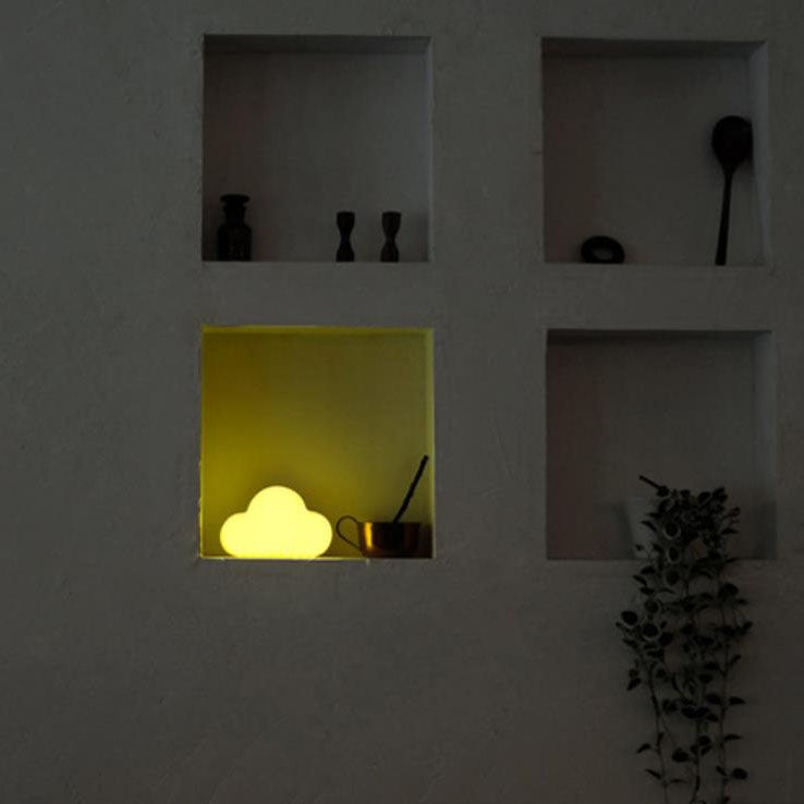 Cloud Plastic Rechargeable Sound Floor Lamp