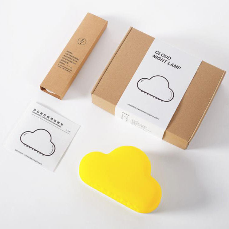 Cloud Plastic Rechargeable Sound Floor Lamp