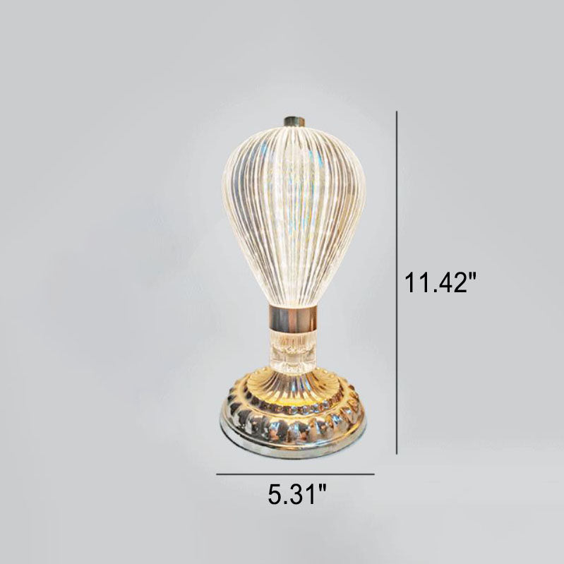 Hardware Acrylic Night Table Lamp