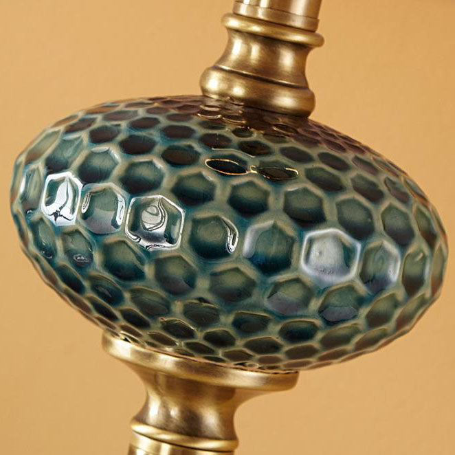 European Luxury Plate Ceramic Floor Lamp