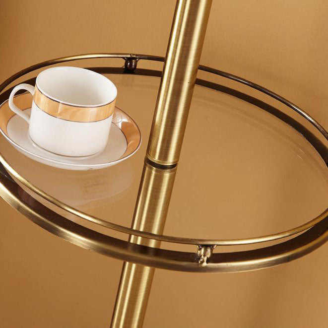 European Luxury Plate Ceramic Floor Lamp
