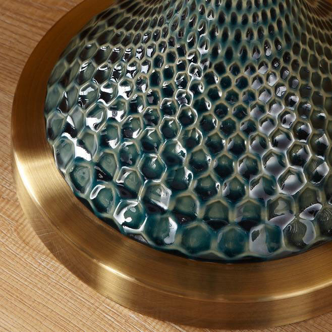 European Luxury Plate Ceramic Floor Lamp