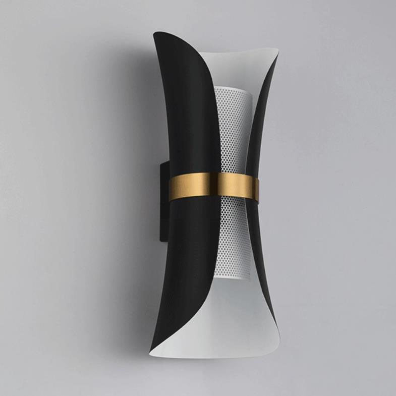 Column Hardware 2-Light Wall Lamp