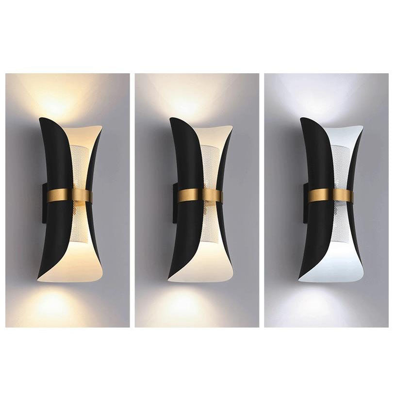 Column Hardware 2-Light Wall Lamp