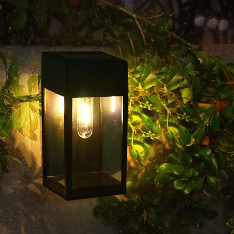 Rectangular Plastic Garden Outdoor Light