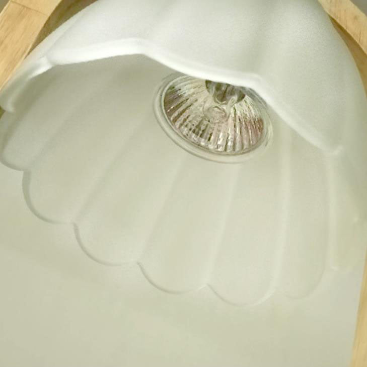 Wood Melting Wax Table Lamp