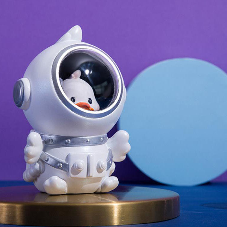 Astronaut Rabbit Duck Resin Table Lamp