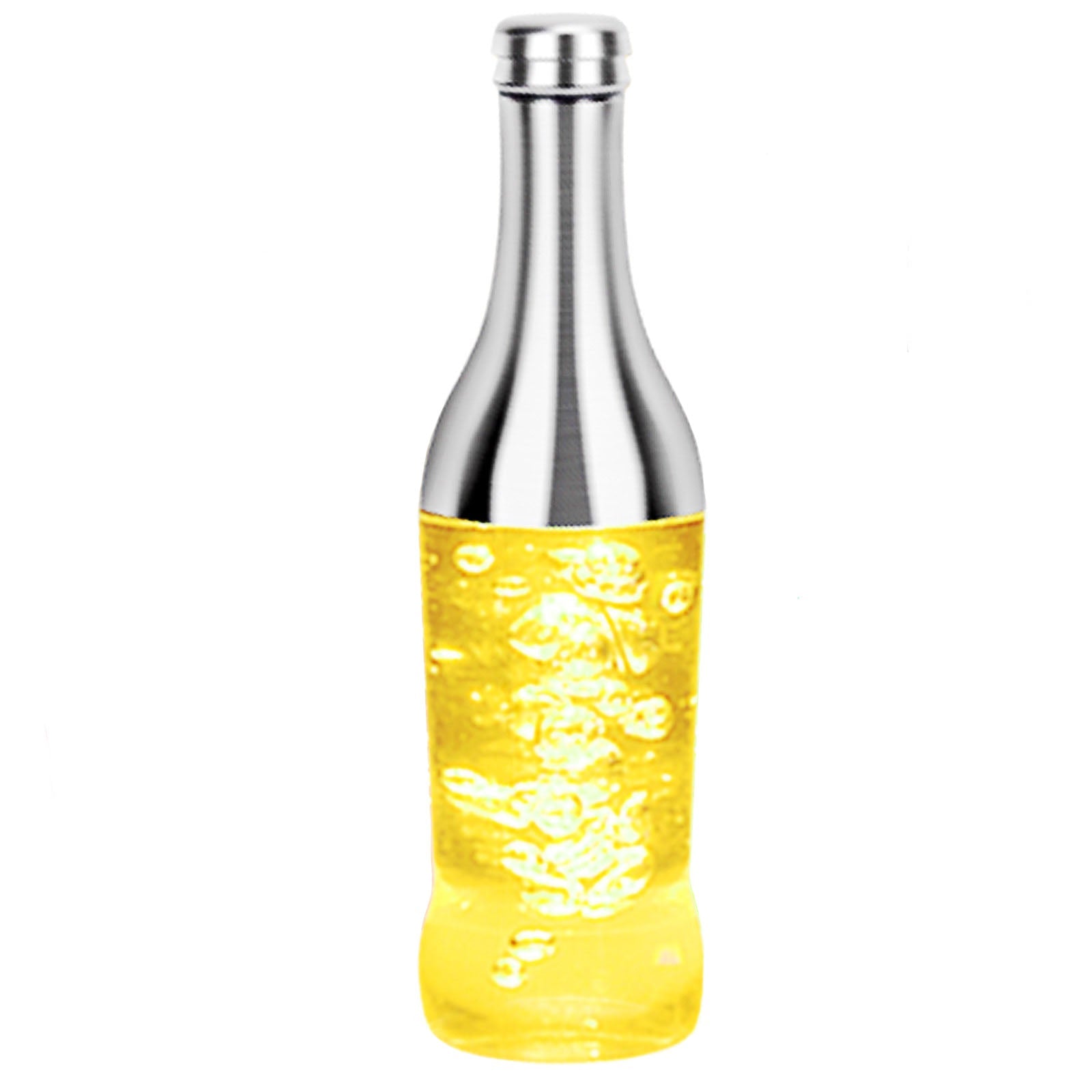 RGB Colorful Wine Bottle Table Lamp