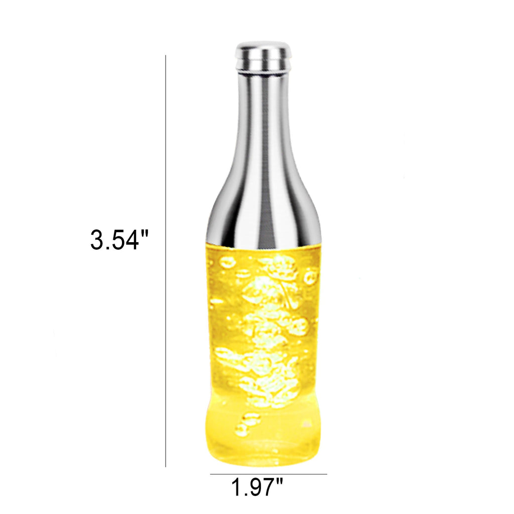 RGB Colorful Wine Bottle Table Lamp
