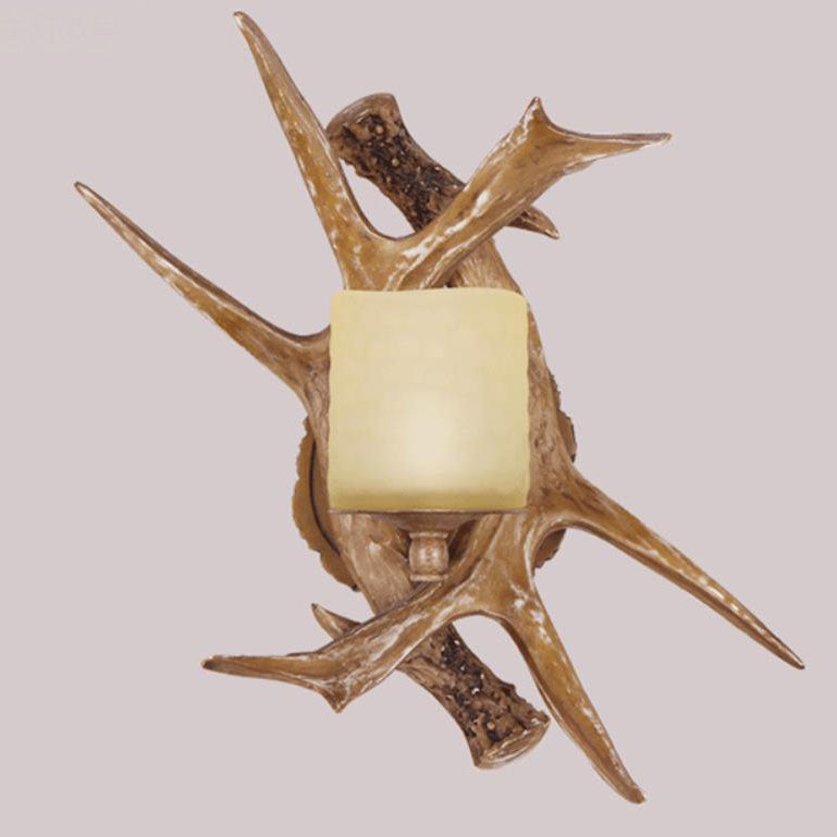 Antler Glass Wall Lamp