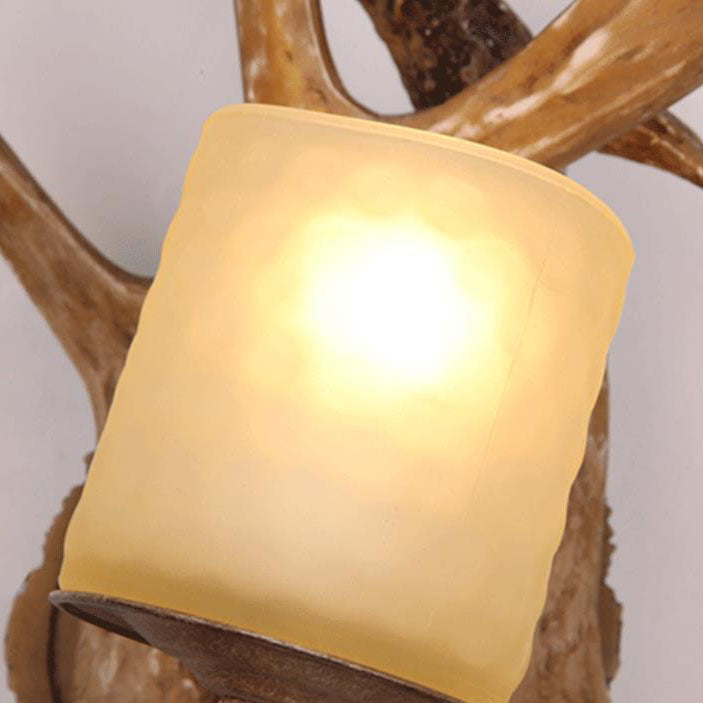 Antler Glass Wall Lamp