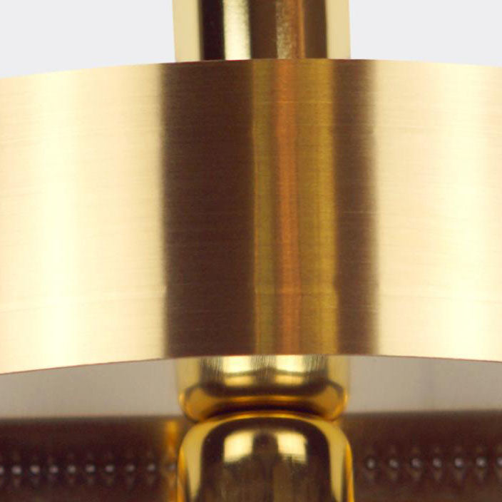 Glass Crystal Rod Stainless 2-Light Wall Lamp