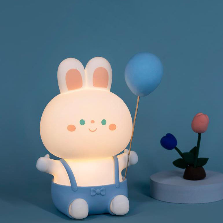 Cartoon Rabbit Silicone Rechargeable Table Lamp