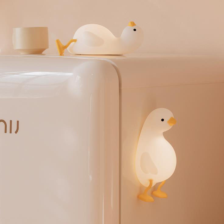 Cute Duck Silicone Night Table Lamp
