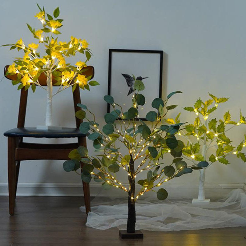 Tree Branch Holiday Decoration Table Lamp