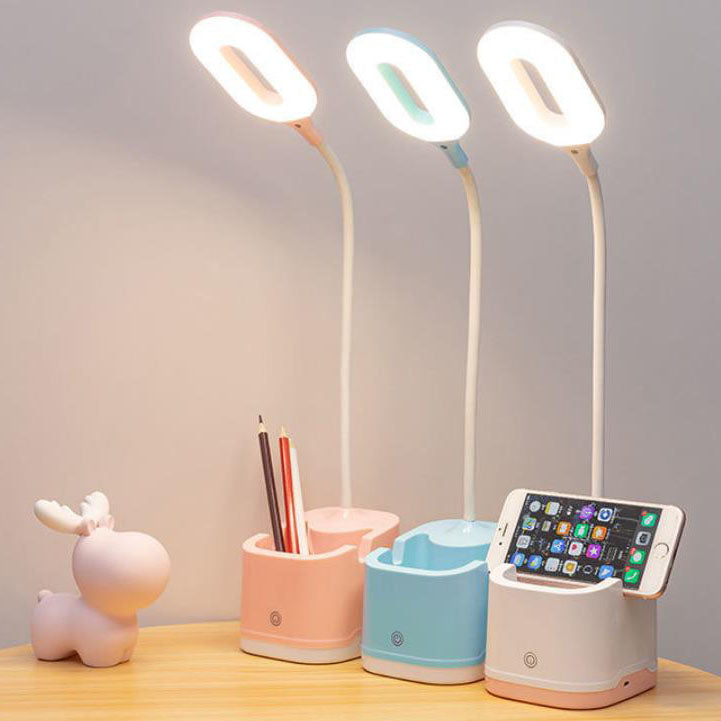Solid Color Foldable Eye Table Lamp
