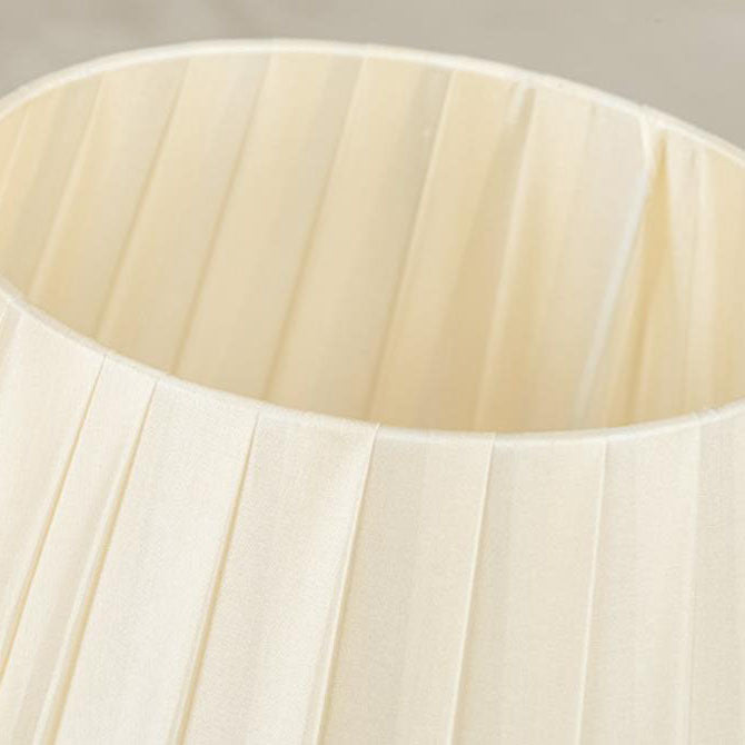 Fabric Cone Ceramic Table Lamp