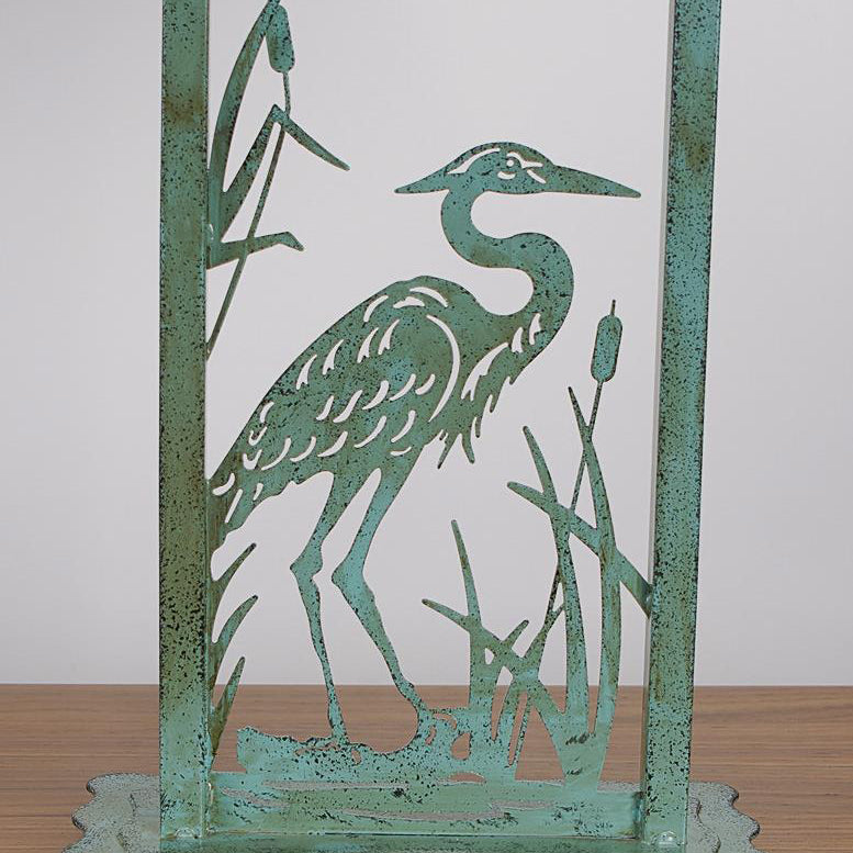 Parchment Painted Iron Table Lamp
