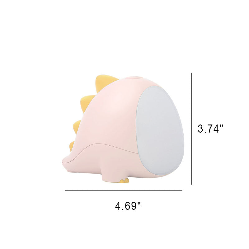 Cartoon Dinosaur Silicone Timer Table Lamp