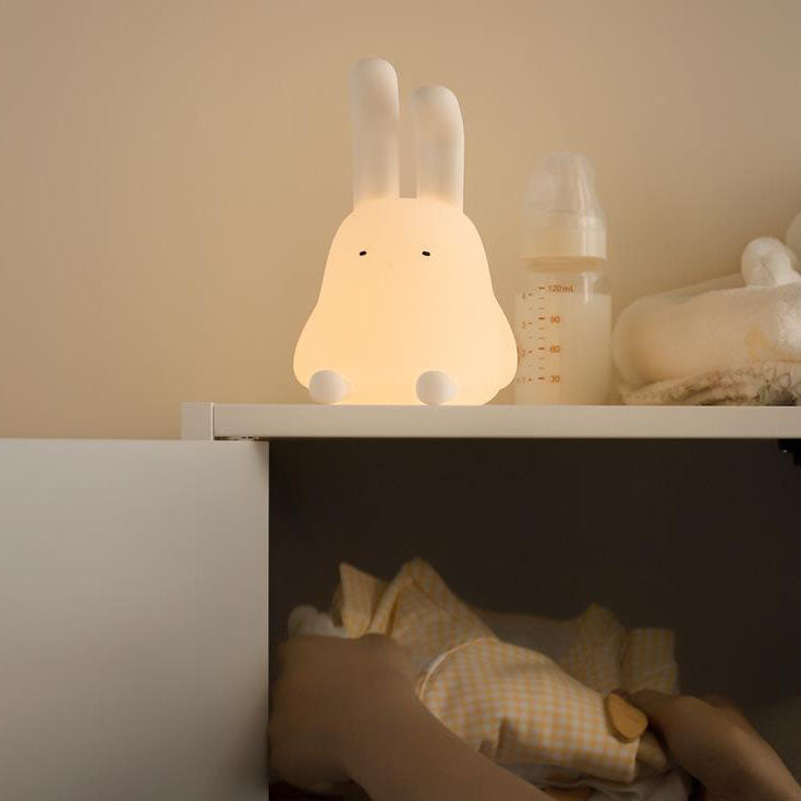 Cute Folded Ear Rabbit Table Lamp