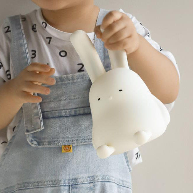 Cute Folded Ear Rabbit Table Lamp