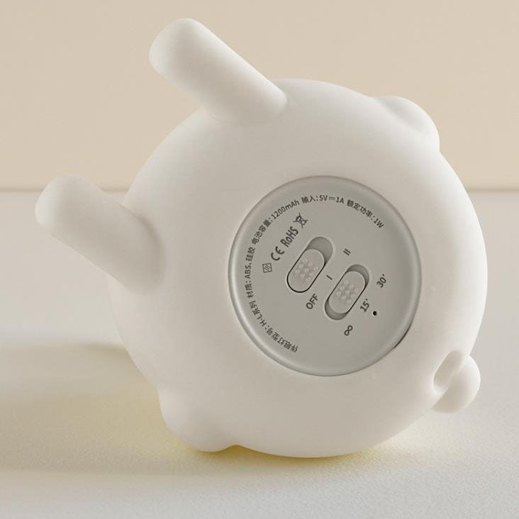 Cute Folded Ear Rabbit Table Lamp