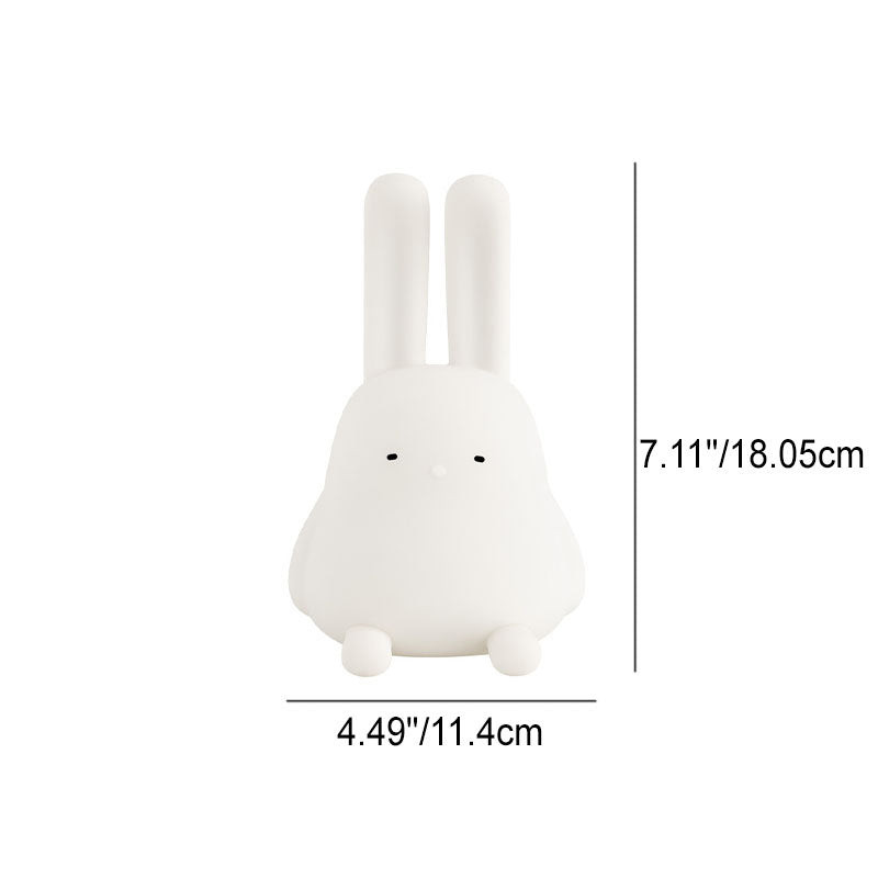 Cute Folded Ear Rabbit Table Lamp