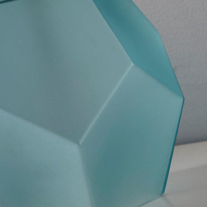 Drum Fabric Rhombus Ball Table Lamp