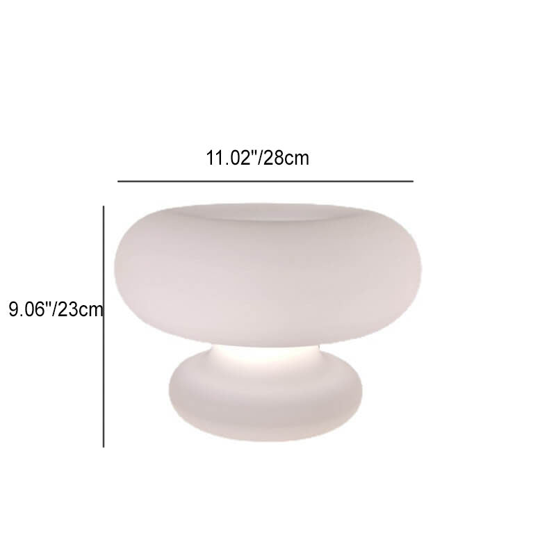 Donut Design Glass Table Lamp