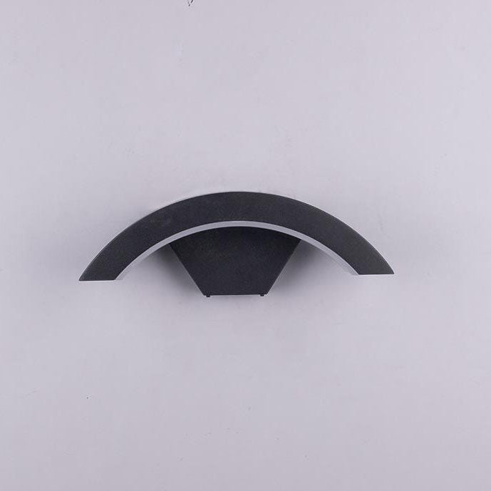 Aluminum Acrylic Curved Outdoor Light