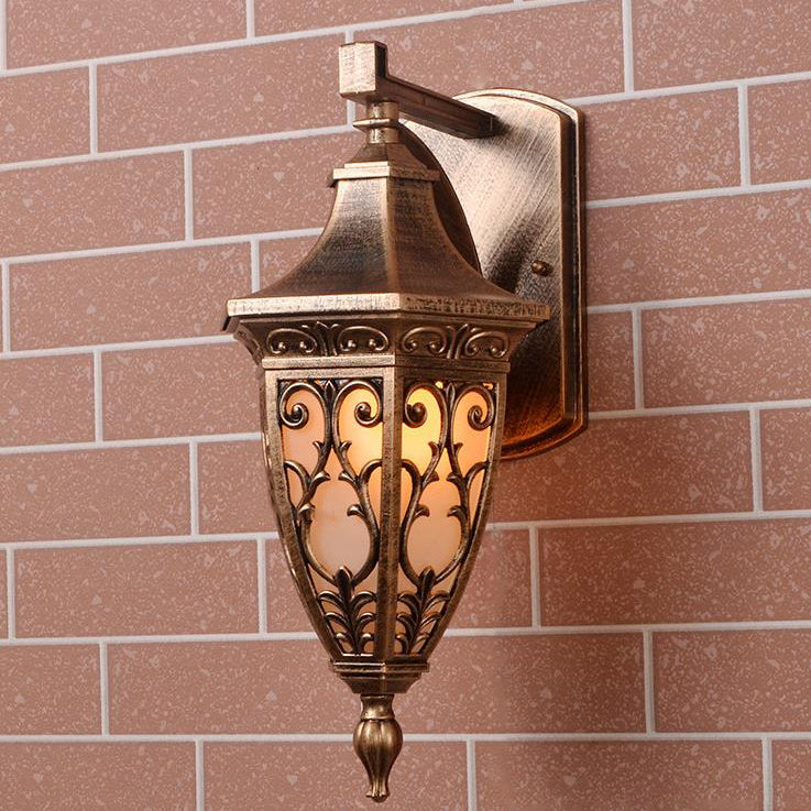 Square Cage Aluminum Outdoor Light