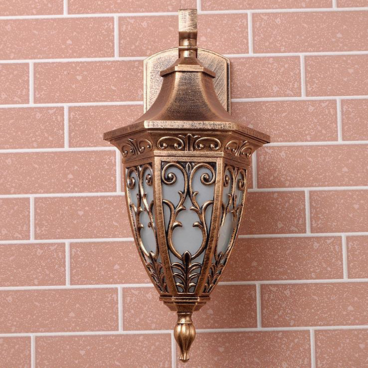 Square Cage Aluminum Outdoor Light