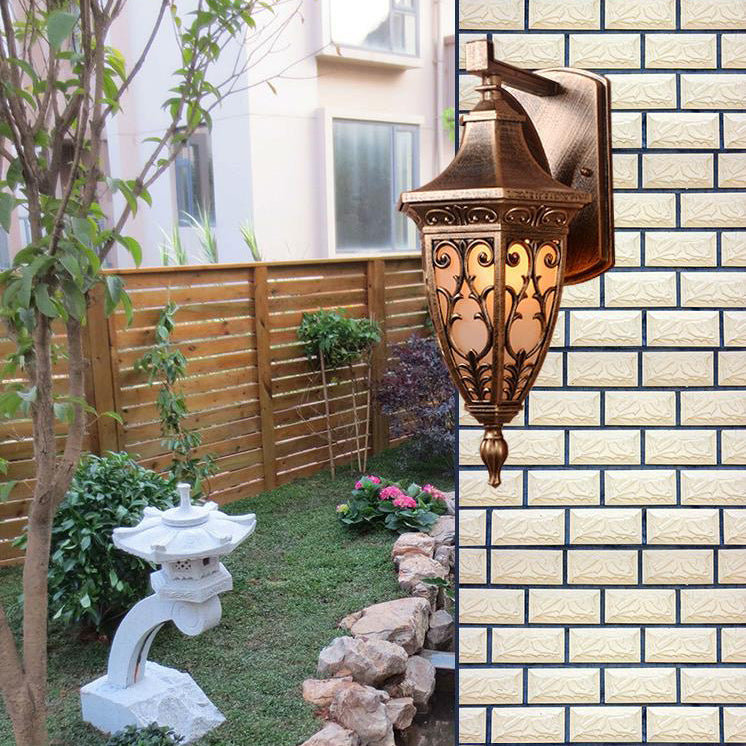 Square Cage Aluminum Outdoor Light