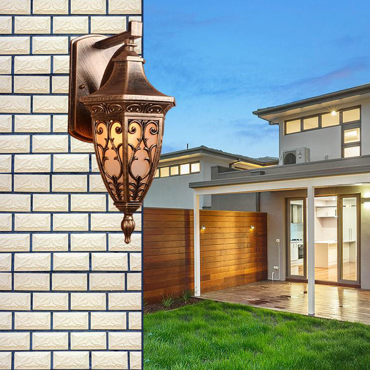 Square Cage Aluminum Outdoor Light