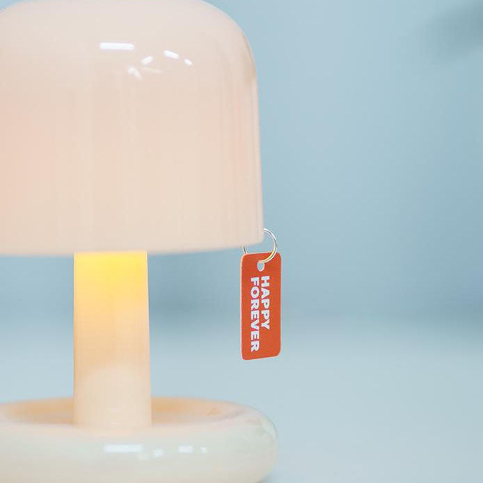 Decorative Mushroom Plastic Table Lamp