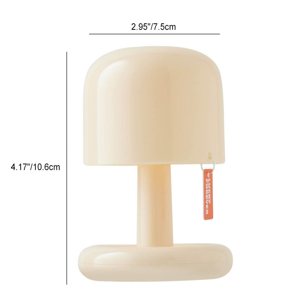 Decorative Mushroom Plastic Table Lamp