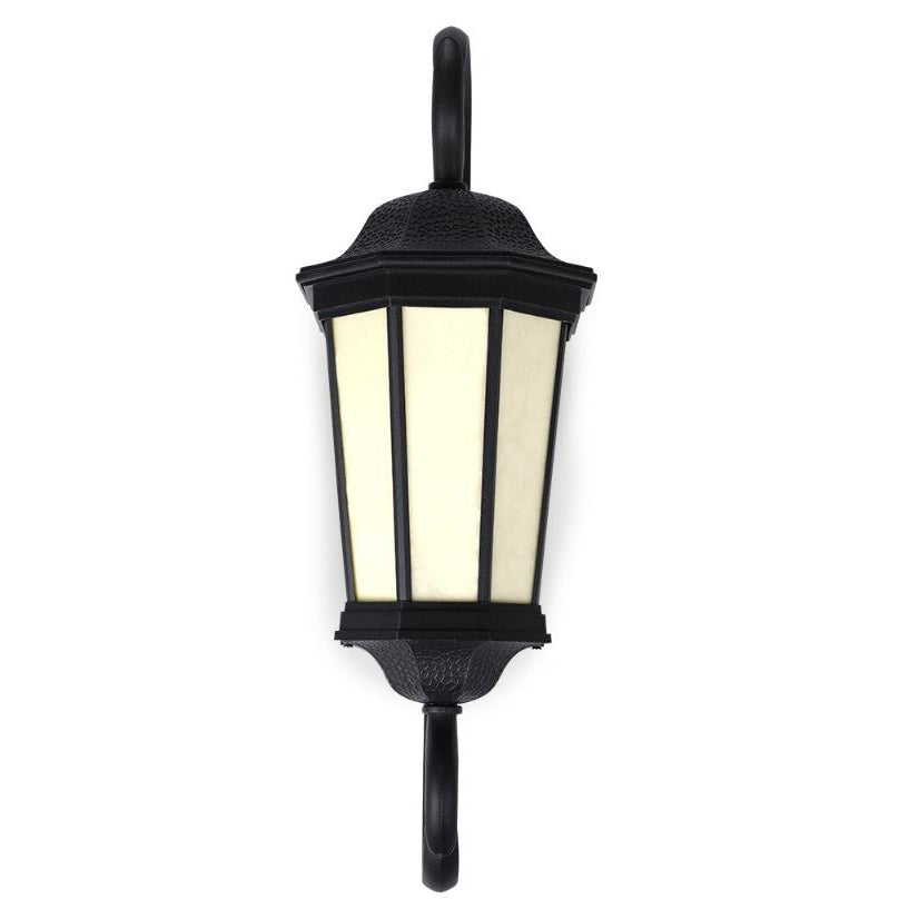 Octagonal Lantern Aluminum Faux Outdoor Light