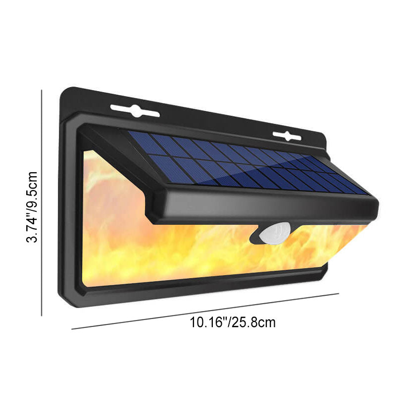 ABS PS Flame Trapezoid Outdoor Light